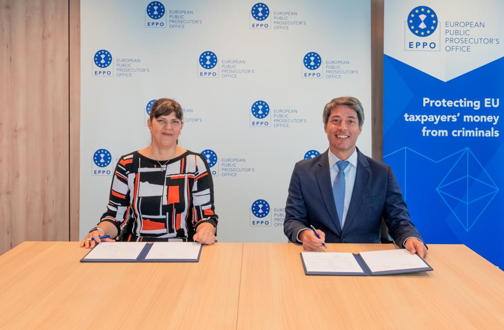 Eppo and Tracfin signing ceremony