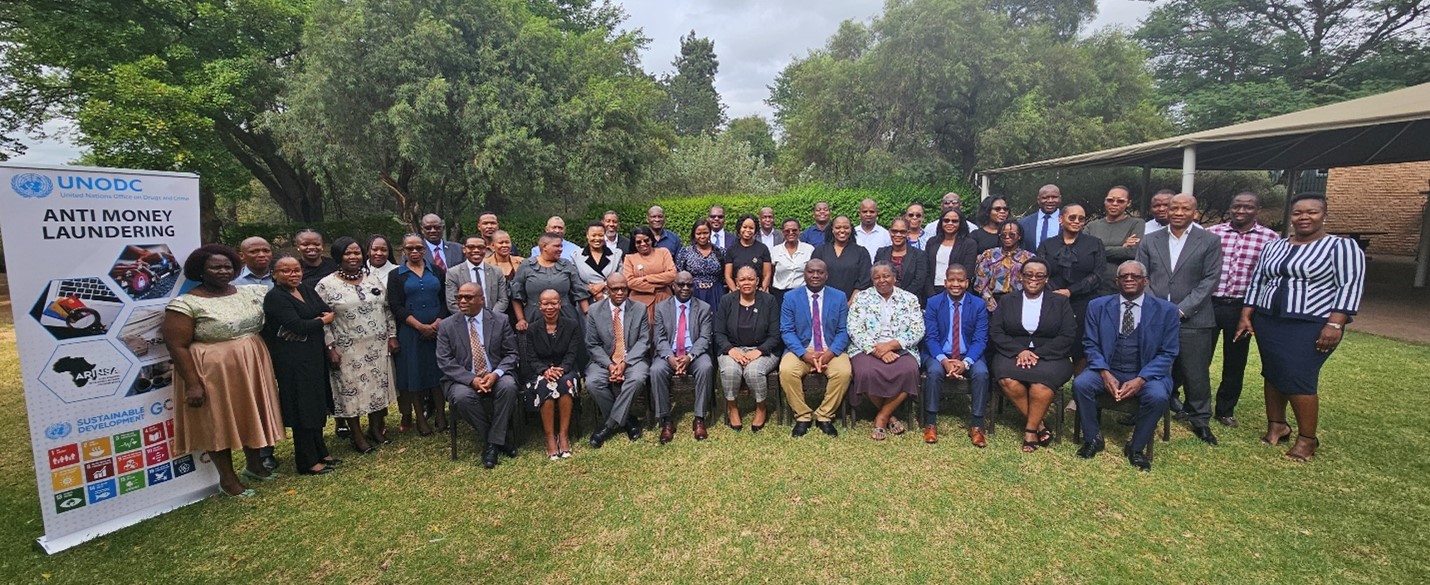 Participants attending Botswana Mock evaluation